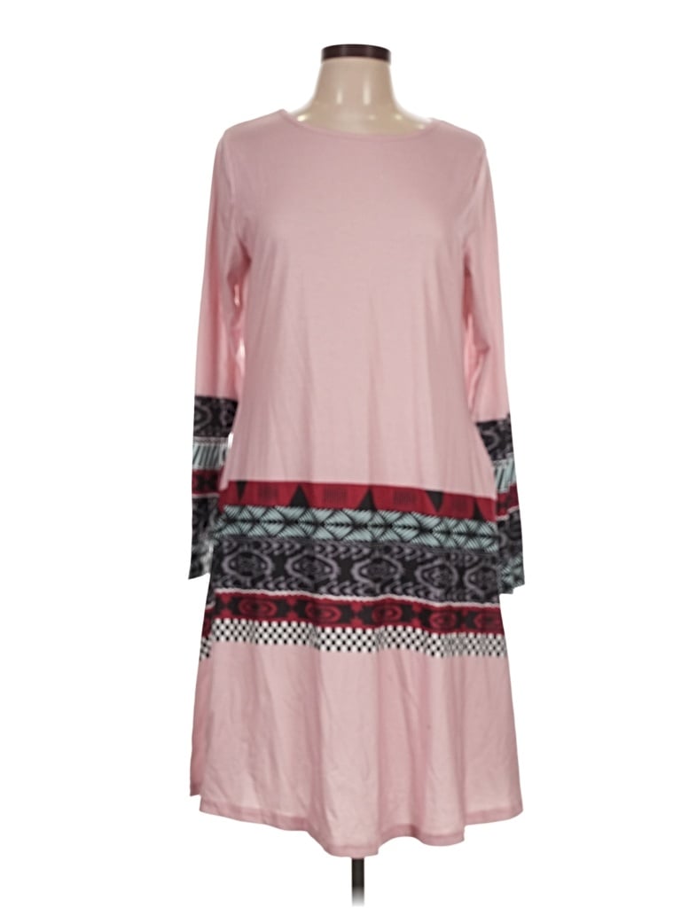 Pre-owned Unbranded Casual Dress In Pink