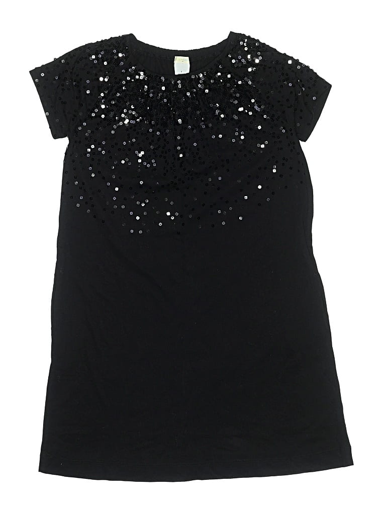 Pre-owned Crewcuts Outlet Kids' Dress In Black