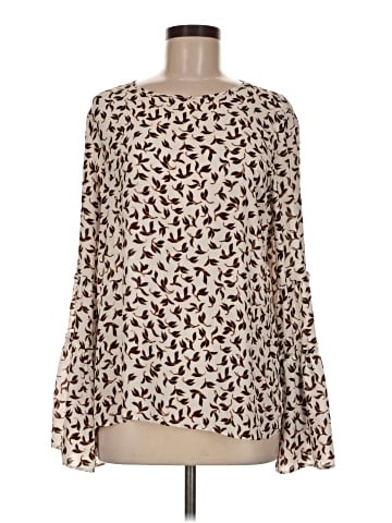 Ann Taylor Long Sleeve Blouse (view 1)