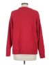 Gap Solid Red Pullover Sweater Size M - photo 2