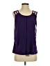 Adele & May 100% Polyester Purple Sleeveless Blouse Size S - photo 1