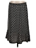 Susan Graver Print Black Casual Skirt Size S - photo 1