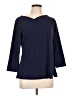 Porto Blue 3/4 Sleeve Top Size 10 (3) - photo 1