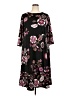 Talbots Floral Black Casual Dress Size 20 Petite - photo 1