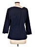Porto Blue 3/4 Sleeve Top Size 10 (3) - photo 2