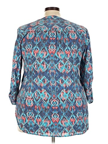 Fred David 3/4 Sleeve Blouse (view 2)