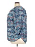 Fred David Blue 3/4 Sleeve Blouse Size 3X - photo 5