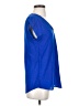 Japna Blue Short Sleeve Blouse Size S - photo 4