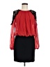 B. Smart 100% Polyester Red Cocktail Dress Size 8 - photo 1