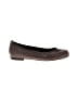 Vionic 100% Leather Houndstooth Gray Flats Size 8 1/2 - photo 1