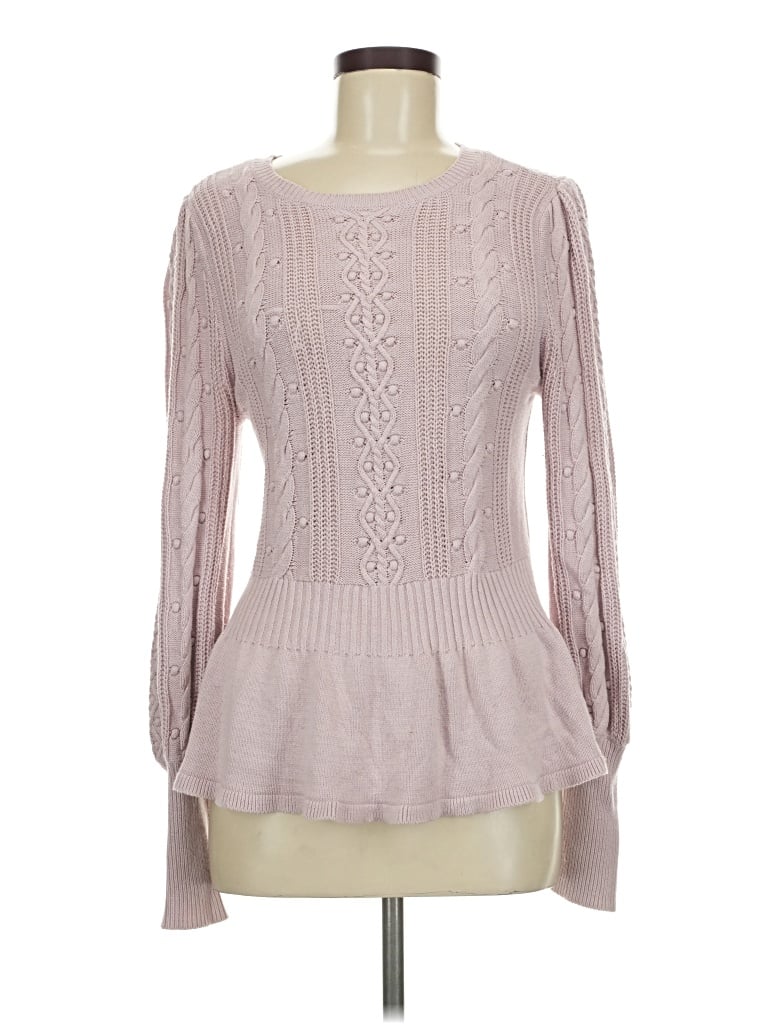 Pre-owned Rachel Parcell Pullover Sweater In Pink