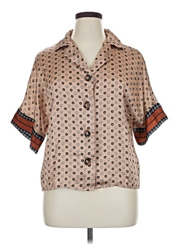 Unbranded Short Sleeve Blouse (view 1)