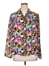 Jaclyn Smith 100% Polyester Floral Pink Long Sleeve Blouse Size 1X - photo 1