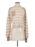 Free People Stripes Multi Color Tan Pullover Sweater Size S - photo 1