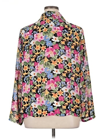 Jaclyn Smith Long Sleeve Blouse (view 2)