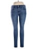 American Eagle Outfitters Solid Blue Jeans Size 12 - photo 1
