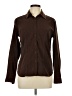 Assorted Brands Brown Long Sleeve Button-Down Shirt Size 10 - photo 1
