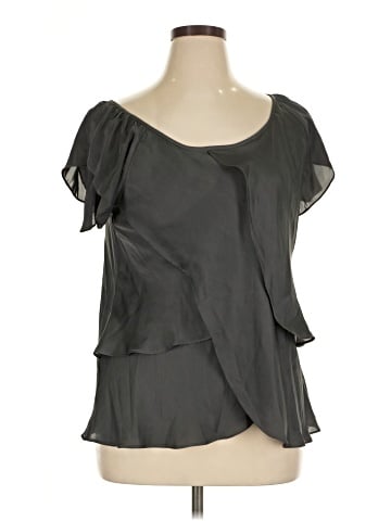 Violet & Claire Short Sleeve Blouse (view 1)