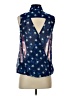 Jessica Simpson Red Sleeveless Blouse Size S - photo 2