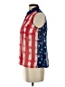 Jessica Simpson Red Sleeveless Blouse Size S - photo 5