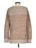 Fate 100% Polyester Tweed Brown Pullover Sweater Size S - photo 2