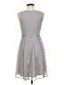 Geode 100% Polyester Gray Cocktail Dress Size M - photo 2