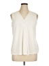 Dana Buchman Ivory Sleeveless Blouse Size XL - photo 1