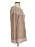 Fate 100% Polyester Tweed Brown Pullover Sweater Size S - photo 4