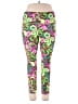 Fabletics Print Green Active Pants Size XXL (estimated) - photo 1