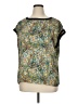 RACHEL Rachel Roy 100% Polyester Green Short Sleeve Blouse Size XL - photo 1
