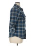 Always Indigo 100% Polyester Plaid Blue 3/4 Sleeve Blouse Size 1X - photo 4