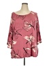 Apt. 9 Pink 3/4 Sleeve Blouse Size 2X - photo 1