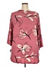 Apt. 9 Pink 3/4 Sleeve Blouse Size 2X - photo 2