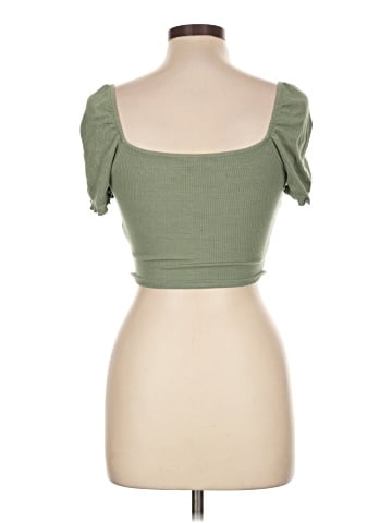 Chocolate Short Sleeve Top (view 2)