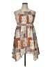No Comment Paisley Brown Casual Dress Size XL - photo 1
