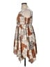No Comment Paisley Brown Casual Dress Size XL - photo 5