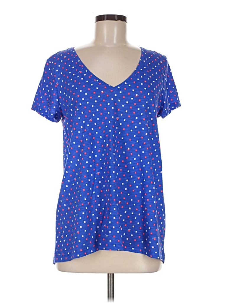 Pre-owned Lilly Pulitzer Short Sleeve T-shirt In Blue