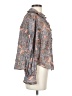 Ulla Johnson Animal Print Gray Long Sleeve Blouse Size 0 - photo 4