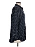 Everlane Polka Dots Blue Long Sleeve Button-Down Shirt Size 6 - photo 4