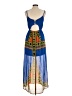 Fire Los Angeles 100% Polyester Blue Casual Dress Size M - photo 2