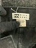 Billabong 100% Cotton Black Denim Shorts Size 28 waist - photo 3