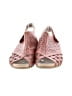 Earth 100% Leather Brown Wedges Size 10 - photo 2