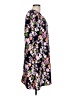A New Day 100% Polyester Floral Black Casual Dress Size L - photo 4