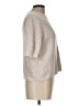 French Connection 100% Cotton Tan Pullover Sweater Size L - photo 4