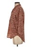 Jaclyn Smith Animal Print Orange 3/4 Sleeve Blouse Size S - photo 5