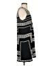 Parker 100% Polyester Graphic Black Casual Dress Size S - photo 4