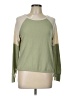 Poof! Color Block Green Pullover Sweater Size L - photo 1