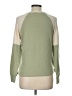 Poof! Color Block Green Pullover Sweater Size L - photo 2
