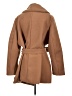Tahari 100% Polyester Brown Coat Size XXL - photo 2