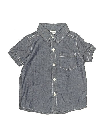 Carter's Short Sleeve Button-Down Shirt (view 1)
